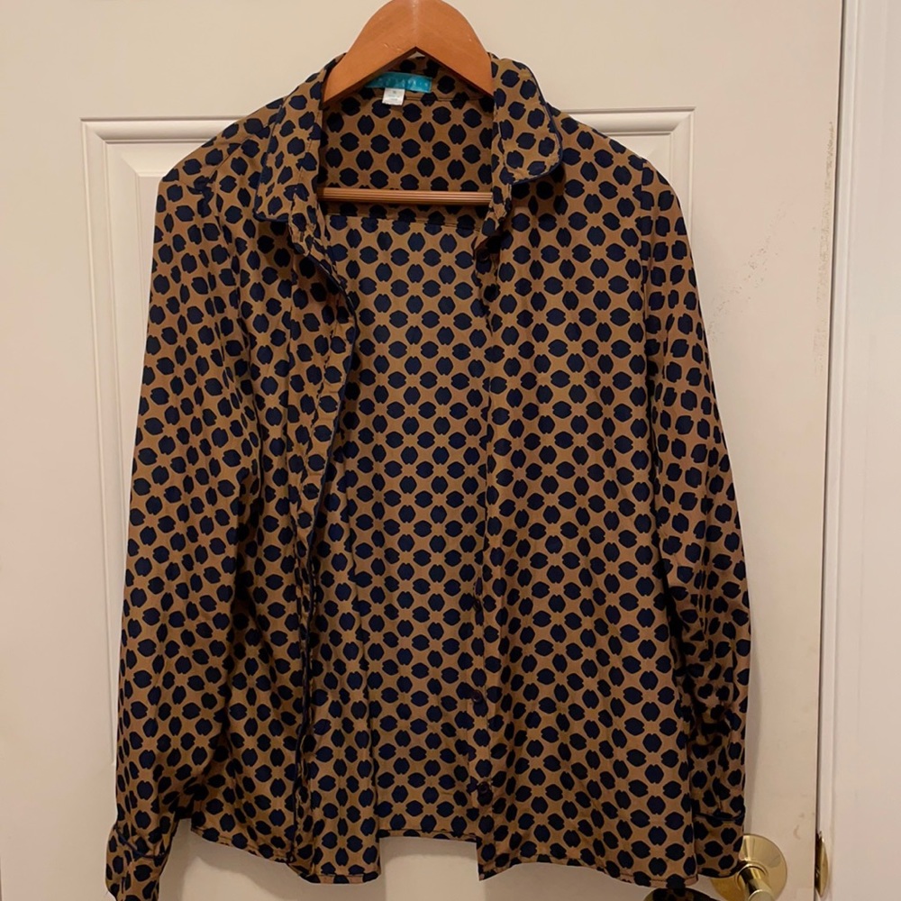 Pattern Button Down